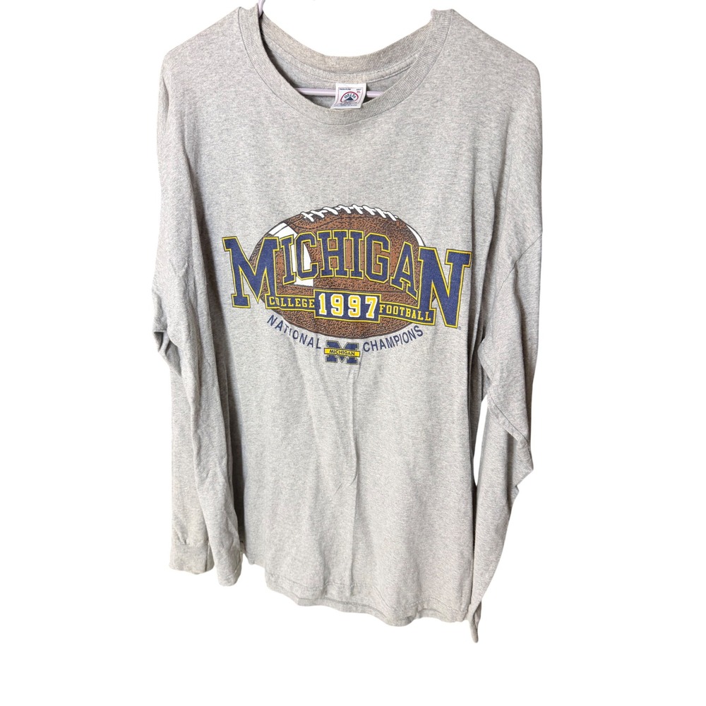 Delta Michigan 1997 National Champions Vintage Shirt Size XL